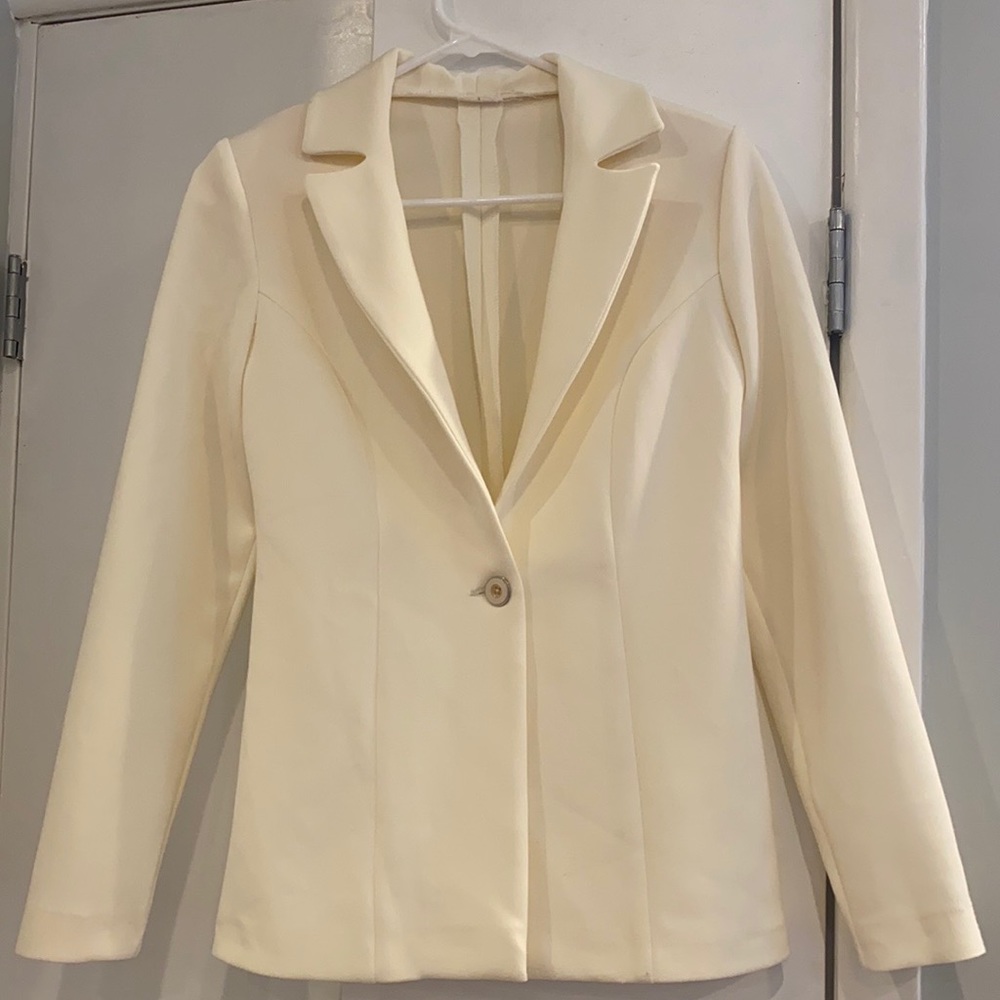 HANDMADE white suit